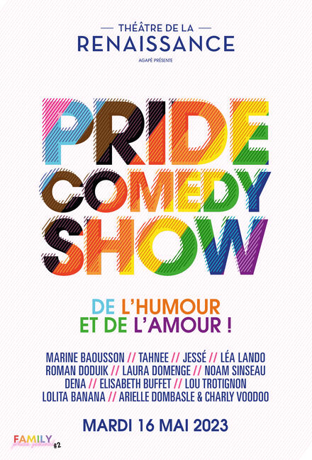 PRIDE COMEDY SHOW au Théâtre de la Renaissance