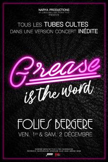 Grease is the word, Théâtre des Folies Bergère