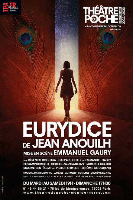 Eurydice au Théâtre de Poche-Montparnasse (Grande salle)