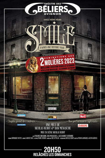 SMILE au Théâtre des Béliers Avignon