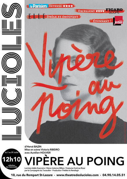 Vipère au Poing au Théâtre le Ranelagh