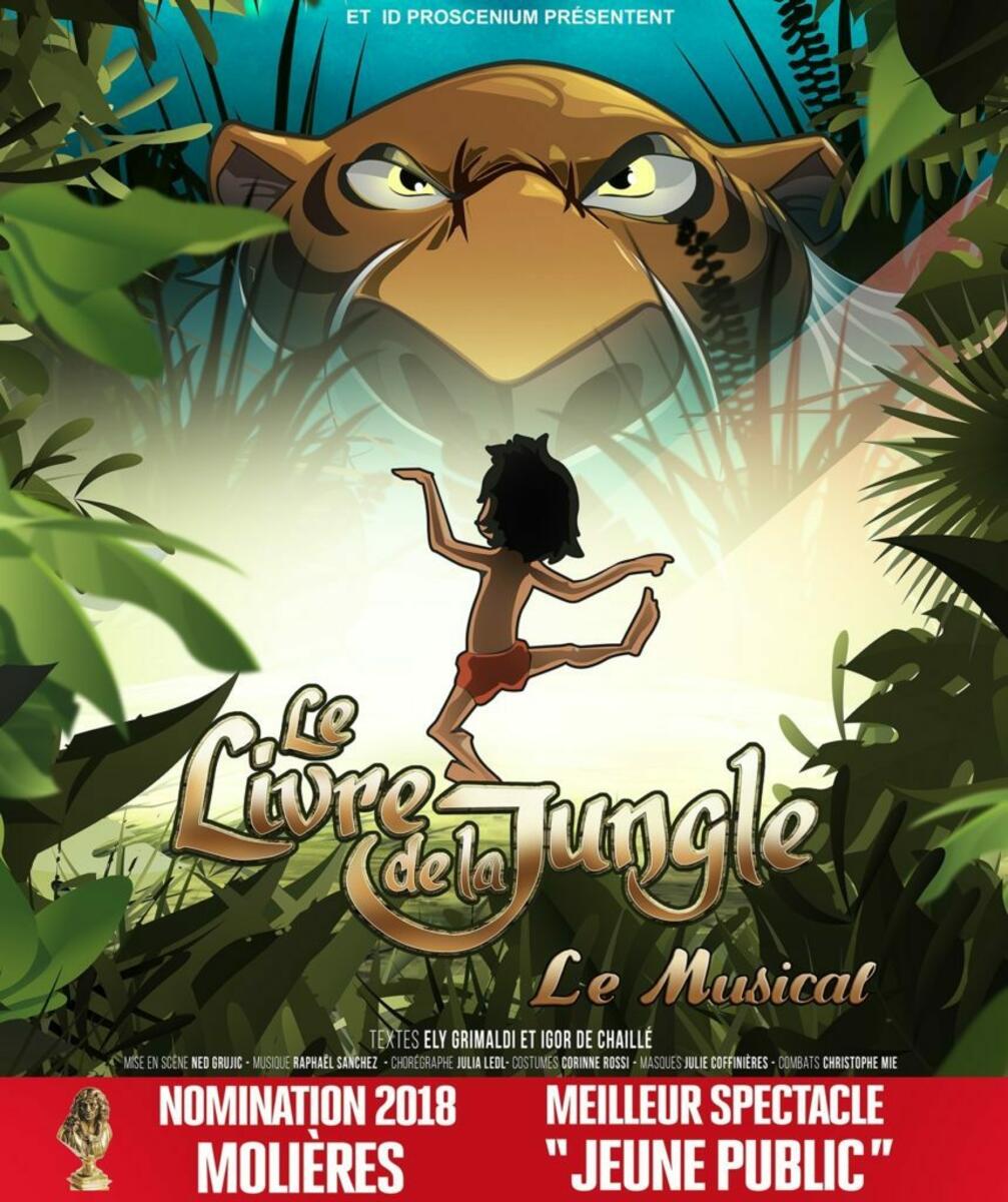 Le livre de la jungle au Théâtre du Gymnase Marie Bell - Paris