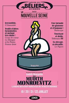 MUDITH MONROEVITZ, la réincarnation ashkénaze de Marilyn Monroe, Théâtre des Béliers Avignon