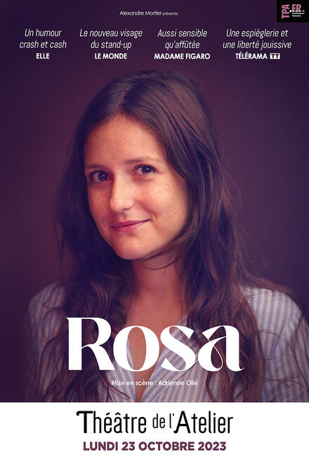 ROSA BURSZTEIN dans "ROSA" au Théâtre de l'Atelier