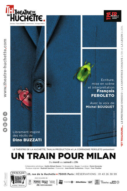 Un train pour Milan au Théâtre de La Huchette