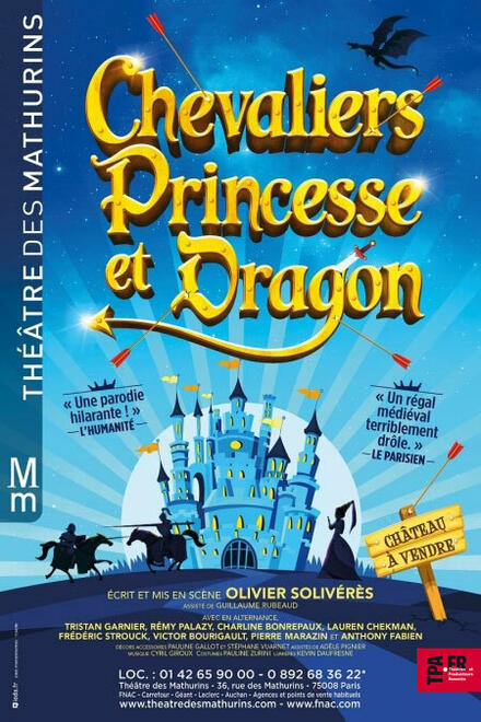 Chevaliers, Princesse et Dragon au Théâtre des Mathurins (Grande salle)