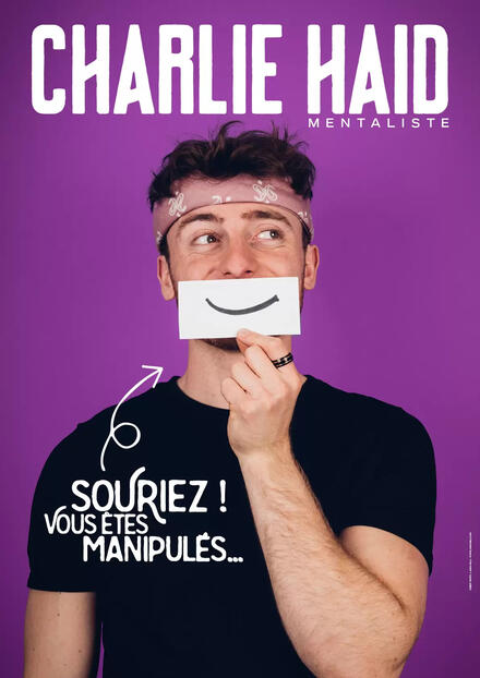 CHARLIE HAID le mentaliste au Théâtre à l'Ouest Rouen