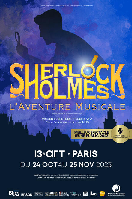 Sherlock Holmes, l'aventure musicale au Théâtre le 13ème Art