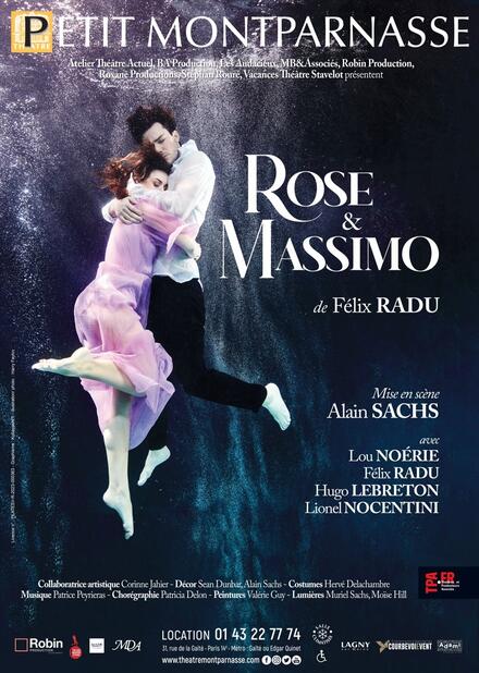 ROSE ET MASSIMO au Théâtre du Petit Montparnasse