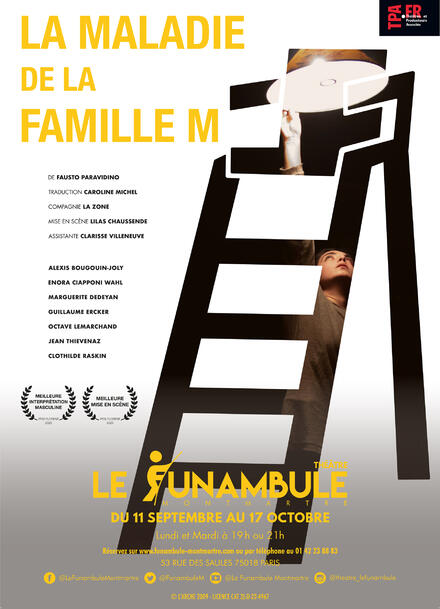 La maladie de la famille M au Théâtre du Funambule Montmartre