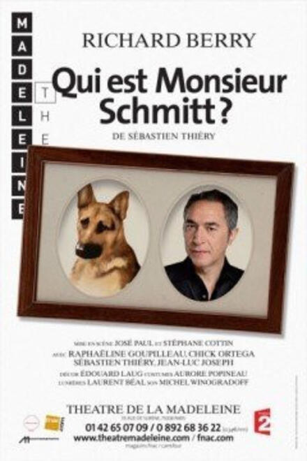 Qui est Mr Schmitt ? au Théâtre de la Madeleine