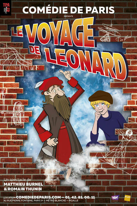 Le Voyage de Leonard au Théâtre Comédie de Paris