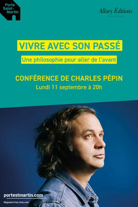 Conférence de Charles Pépin au Théâtre du Petit Saint-Martin