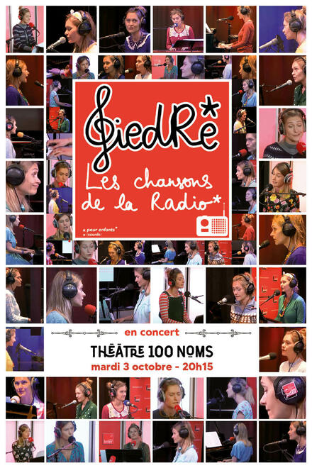 GIEDRÉ - Les chansons de la radio au Théâtre 100 noms