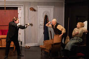 Tchékhov à la folie - La demande en mariage / L'ours au Théâtre de Poche-Montparnasse