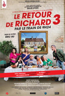 Le retour de Richard 3 par le train de 9h24, théâtre Atelier Théâtre Actuel
