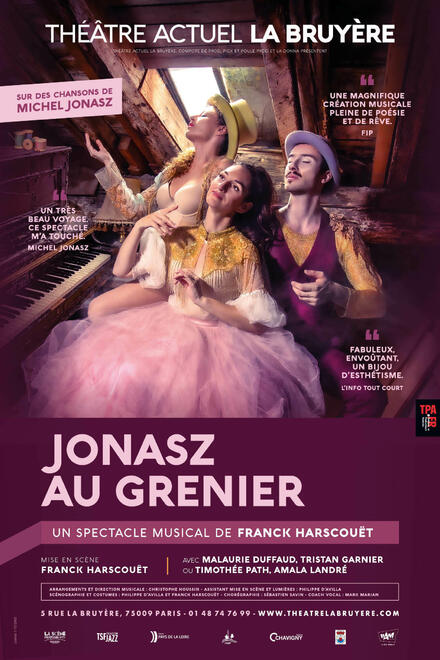 JONASZ AU GRENIER au Théâtre Actuel La Bruyère