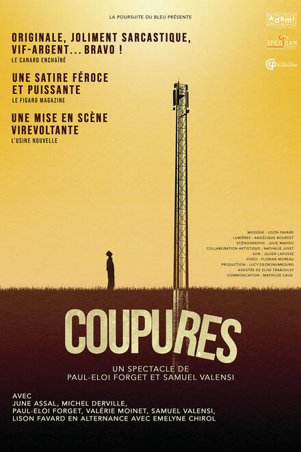 Coupures au Théâtre Les Béliers en Tournée