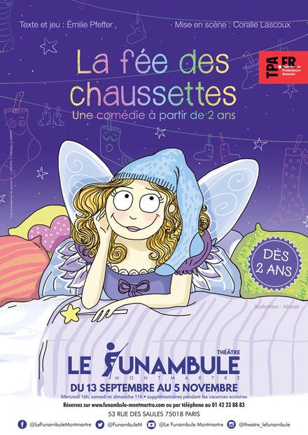 La fée des chaussettes au Théâtre du Funambule Montmartre