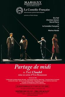 Partage de Midi, Théâtre Marigny