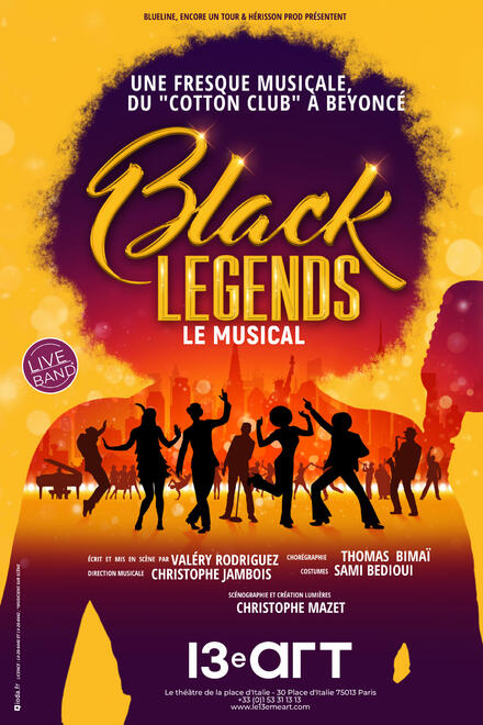 Black Legends au Théâtre le 13ème Art