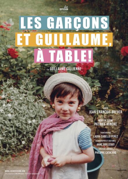 Les garçons et Guillaume, à table ! au Théâtre du Funambule Montmartre