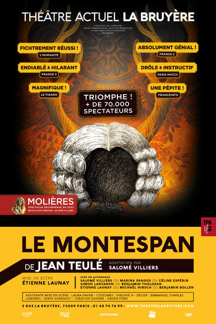 Le Montespan au Théâtre Actuel La Bruyère