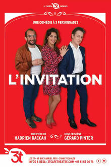L'invitation, théâtre Les 3T Café-Théâtre
