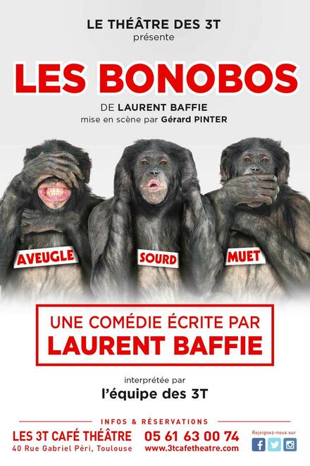 Les Bonobos au Théâtre Les 3T Café-Théâtre