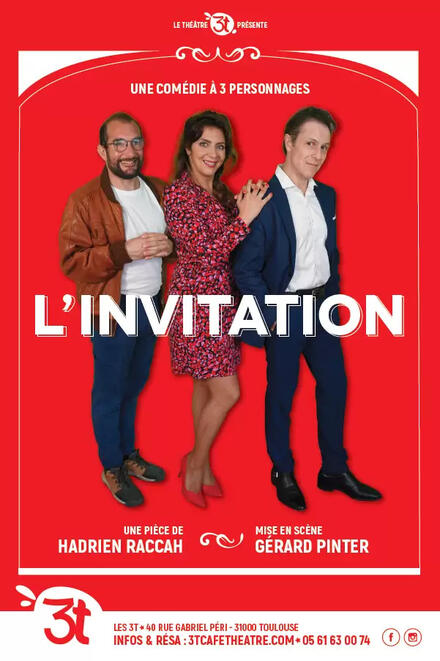L'invitation au Théâtre Les 3T Café-Théâtre