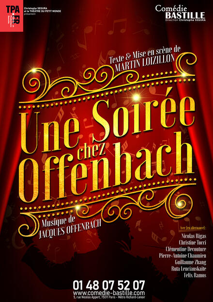 Une soirée chez Offenbach au Théâtre Comédie Bastille