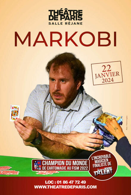 Markobi au Théâtre de Paris - Salle Réjane