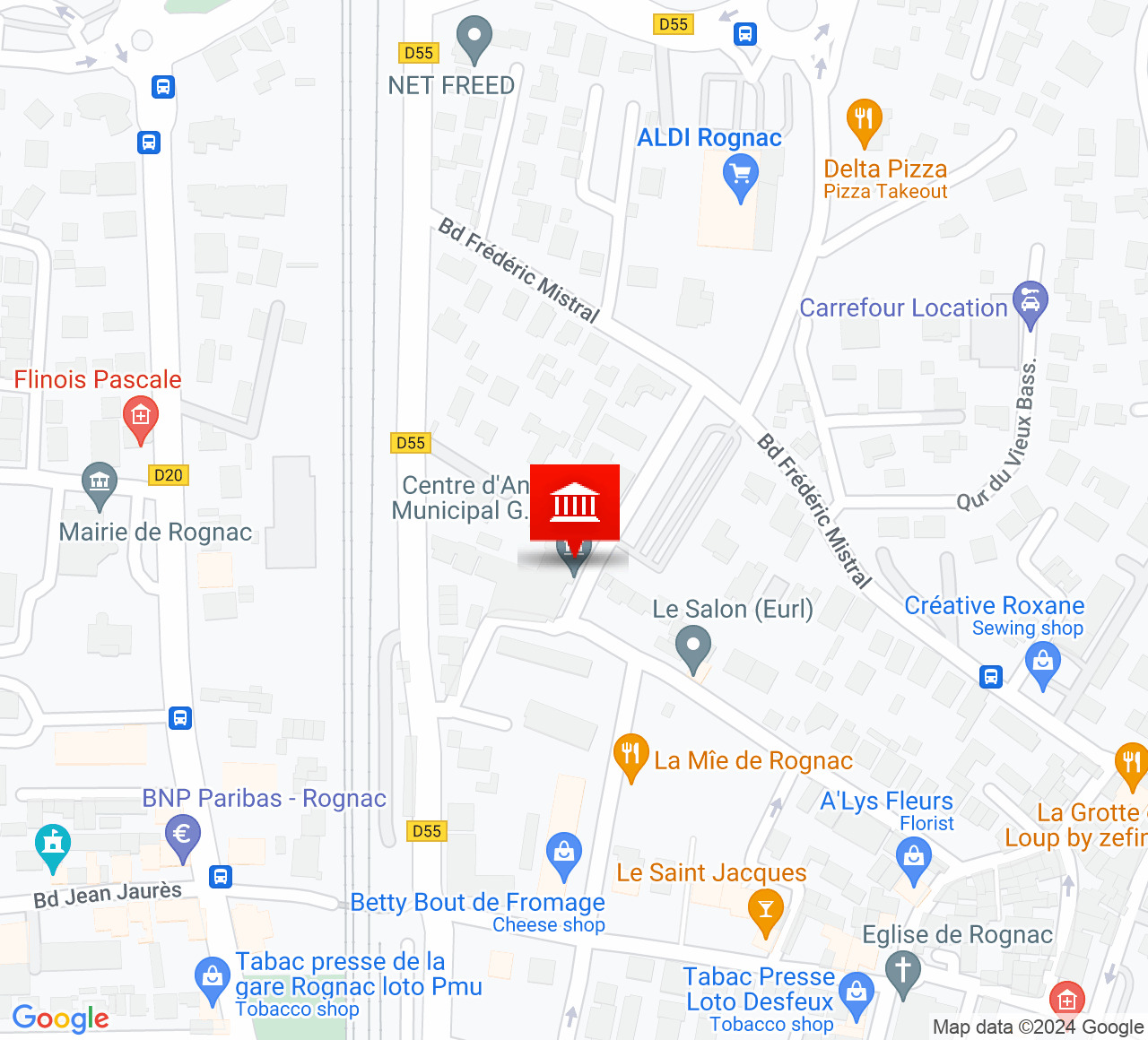 Plan d’accès Le Cam - Salle Michel Legrand