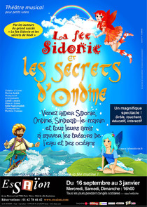 La Fée Sidonie et les secrets d’Ondine, Théâtre Essaïon