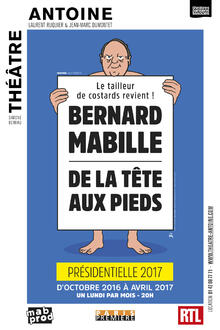 Bernard Mabille - De la tête aux pieds, Théâtre Antoine - Simone Berriau