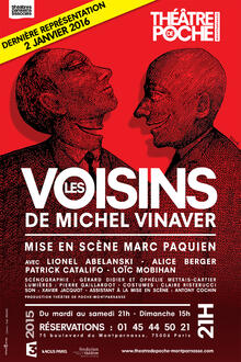 Les Voisins, Théâtre de Poche-Montparnasse (Grande salle)