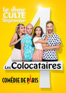 Les Colocataires - Le Show Culte Improvisé, Théâtre Comédie de Paris