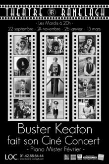 Buster Keaton fait son Ciné Concert, Théâtre le Ranelagh