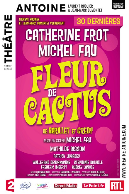 Fleur de Cactus au Théâtre Antoine - Simone Berriau