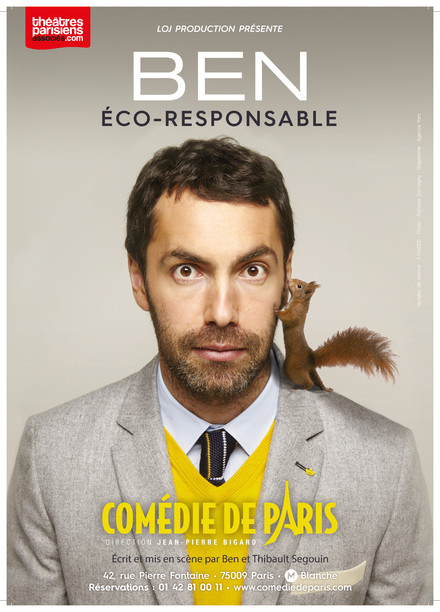 Ben "Eco-Responsable" au Théâtre Comédie de Paris