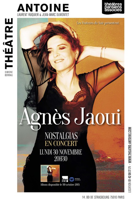 Agnès Jaoui au Théâtre Antoine - Simone Berriau