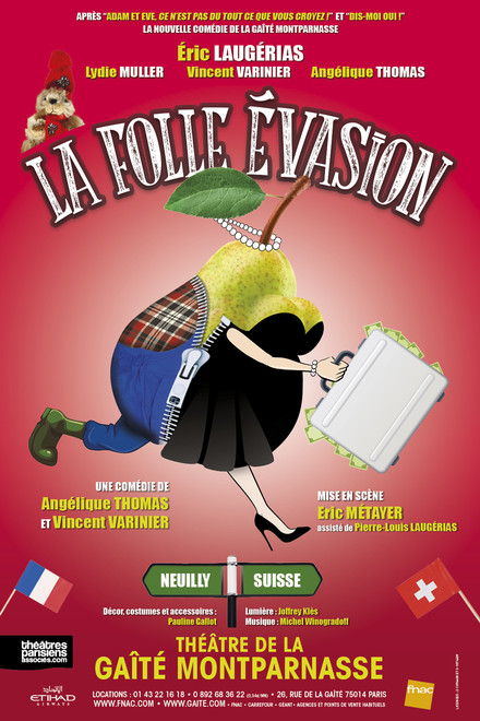 La folle évasion au Théâtre de la Gaîté Montparnasse