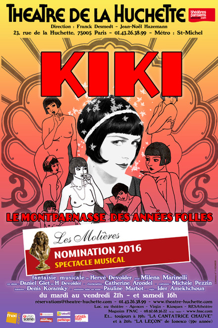 Kiki, le Montparnasse des années folles au Théâtre de La Huchette