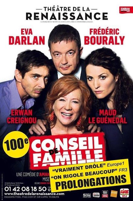 Conseil de famille au Théâtre de la Renaissance