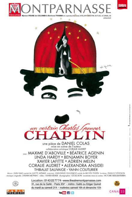 UN CERTAIN CHARLES SPENCER CHAPLIN au Théâtre Montparnasse