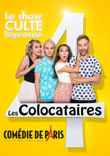 Les Colocataires - Le Show Culte Improvisé au Théâtre Comédie de Paris