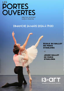 Portes Ouvertes de l’École et du Jeune Ballet de Paris Stanlowa