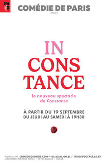 Inconstance, Théâtre Comédie de Paris
