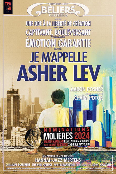 Je m'appelle Asher Lev au Théâtre des Béliers Parisiens