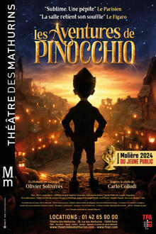 Les aventures de Pinocchio, Théâtre des Mathurins (Grande salle)